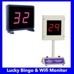 Bingo Machine Lucky Bingo with Wireless Bingo Audience Display  WIFI Unit
