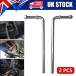 2x 90° Universal Weld on Exhaust Hanger Rod Exhaust Hanger Car New
