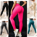 Slimove Cellumove 3D Legging, Waisted Push-Up Sculpting Yoga Fitness Pants S-2XL