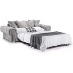 New | Verona 3+2 | Sofa Bed | Scatter Back  |Grey Fabric | With Cushions