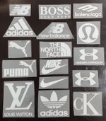 DIY Sports Fashion Clothing Brands Style Heat Transfer Logo - Iron On Transfers