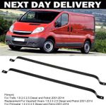 2x Fuel Tank Support Straps For Trafic Vauxhall Vivaro 1.9 2.0 2.5 2001-2014