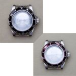39.5MM Stainless Steel Watch Replace Part Case For NH35 NH36 Watch Movement