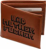 Bad Mother Fu*ker Wallet Embroidered Licensed ® Bad Wallets, UK SELLER Mens Cult