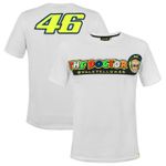 Valentino Rossi MotoGP T-Shirt Men's White The Doctor Top - New