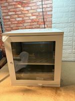 12U 19 WALL MOUNTING CABINET - 550mm DEEP / GREY Network Cabinet Data Rack UK