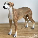 Greyhound figurine Leonardo lifelike dog lover collectable gift boxed 17cm fawn