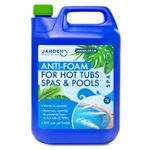 Jarder Anti Foam for Hot Tubs and SPAs 5L Hot Tub Foam Remover Defoamer