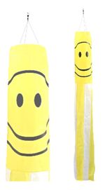 Happy Face Flag Nylon 5' Windsock