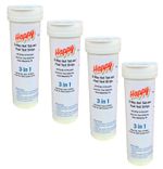 200 x Happy Chlorine Test Strips Hot Tub Spa Hottub Swimming Pool Testing Dip