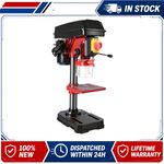 Bench Pillar Drill Press 220V UK 300W Heavy Duty 13mm Workshop 5 Speed Rotary