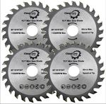 85mm x 24T TCT Circular Wood Cutting Saw Blade Worx  Bosch Makita Ryobi PK 4 UK