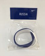 Nike Russia Football 2006 Wristbands Adult Unisex Blue/White Silicon Bands New