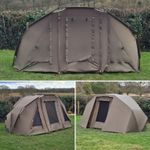 Quest Defense 1 Man Bivvy | Carp Fishing Overnight Shelter | Tackle Brolly 2