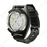 NEW Tactical WRIST COMPASS - Military Outdoor Survival Watch Strap Band Bracelet