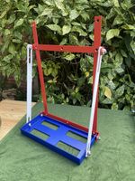 FOLD UP JERRY CAN HOLDER IN UNION JACK IDEAL FOR CAMPERS AND OVERLAND TRAILERS