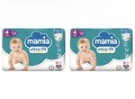2 X MAMIA  Ultra-Fit Size 4 Maxi Nappies 48 Pack 7-14kg Baby Diapers