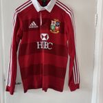British & Irish Lions Long Sleeve Rugby Jersey 2013 Tour To Australia M