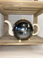 Teapot Cosy Tea Pot  & Chrome Plated Copper Cosy 1930s Art Deco Prop Theatre Fil