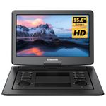 Portable 19" DVD Player with 6 Hours Battery W/ 16"Large Swivel Screen HDMI USB
