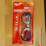 Milwaukee Anti-Fog Anti-Scratch Safety Glasses Full Frame Clear/Black 4932471883