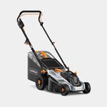 VonHaus 1800W Electric Lawn Mower 43cm Mulching 52L Grass Box 3500359