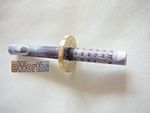 CIGARETTE  THROUGH  £1  COIN   magic  TRICK  (new shape 12 sided coin)  illusion
