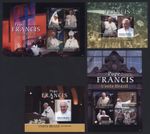 Union Island 2014 - Pope Francis - Pope Papa 725-28 + 729-32, Block 59 + 60 