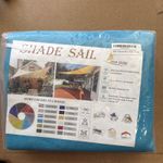 LOVE STORY 10' x 10' x 14' Triangle Sun Shade Sail Turquoise Blue