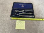 Antique Technical Drawing Instrument Set 1920s Complete Set