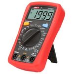 UT33D+ Digital Multimeter, AD/DC Voltage and Current Tester with Capacitance