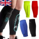 1Pair Shin Defender Kids，Shindefender Compression Sleeve with Honeycomb Pads