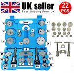 22pc Brake Caliper Rewind Tool Set Kit Wind Back Piston Car For VW Ford Vauxhall