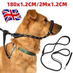 Figure of 8 Dog Lead With Padded Nose Loop-Anti Pull Dog Lead Stop Dog's Pulling