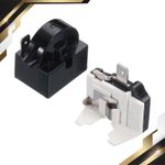 PTC Starter Relay 1 Pin 4.7 Ohm Overload Protector 1/2HP for Fridges Freezers