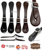 Spur Strap Pair Horse Riding Genuine Leather Equestrian UK Stock Premium Quality