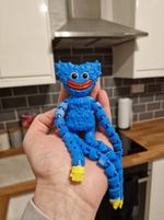 Huggy Wuggy Inspired 3D Printed Flexible Toy