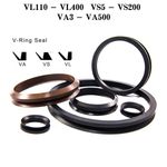V-Ring Vee Rings V Seals Type VA VS VL Material NBR / FKM Rubber Various Sizes