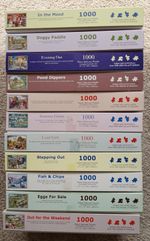 Hop 1000 Piece Jigsaw Puzzle 68 x 48cm (27" x 19")