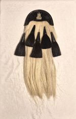 WW1 British Army Sporran 2/9th (Glasgow) Highland Light Infantry Alex Porter