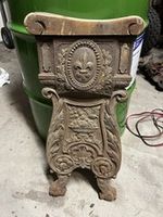 Cast Iron Heywood Wakefield Theatre Seat Art Nouveau Aisle End Many Available