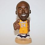 Bobblehead Basketball Figure - Kobe Bryant #24 - LA Lakers Yellow - 4" tall