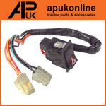 Red Hazard Warning Light Lamp Switch Piano Button Type Classic Cars Kit Car