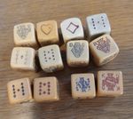 Poker Dice Antique Sets