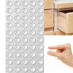 100Pcs Self Adhesive Silicone Door Stopper100PC Self  Cabinet Drawer Bumper Pads