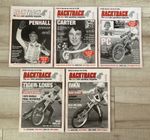 Backtrack Speedway Magazine Volume 1 - 2 - 3 - 7 -8 2004  /  2005