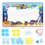 SOKA Deluxe Water Doodle Set - Mess-Free Magic Drawing Mat, Toddler Gift