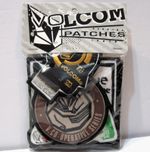 Vintage 90s RARE Volcom Snowboard Surf Skate promo 5 Patch Set New In Package !