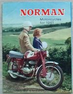 NORMAN Motorcycles Sales Brochure For 1961    B4 Sports & Roadster B2 S/DL B4C