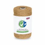 10m-1000M Metre Natural Brown Shabby Rustic Twine String Shank Craft Jute 